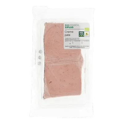 PLUS Biologisch Cremepaté Tray 150 g