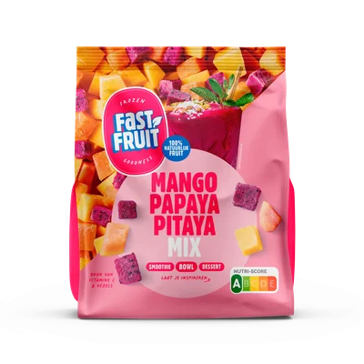 Fast Fruit Mix Mango, Papaya, Pitaya Zakje 300 g