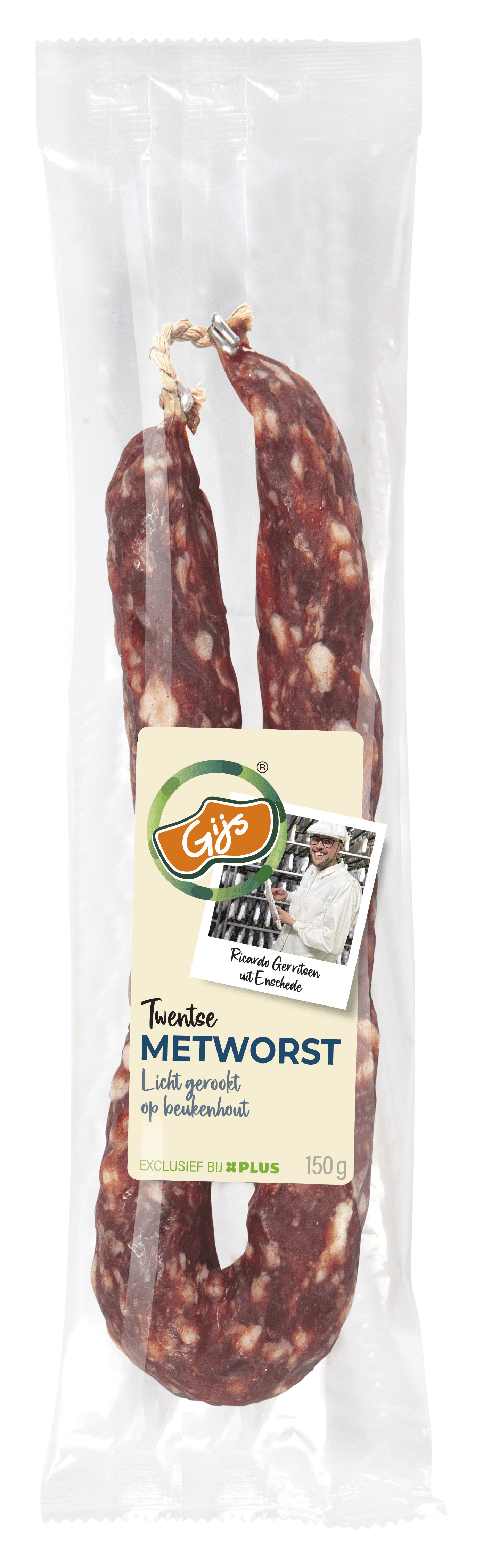 GIJS Metworst Krimp 150 g