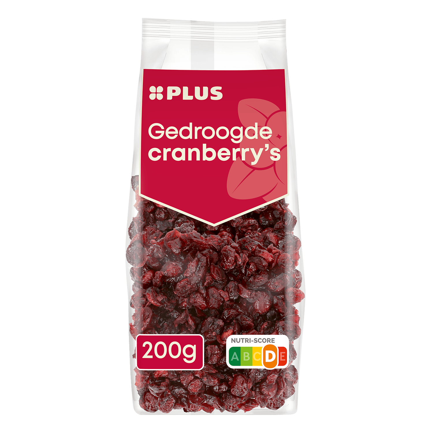 PLUS Gedroogde cranberries Stazak 200 g