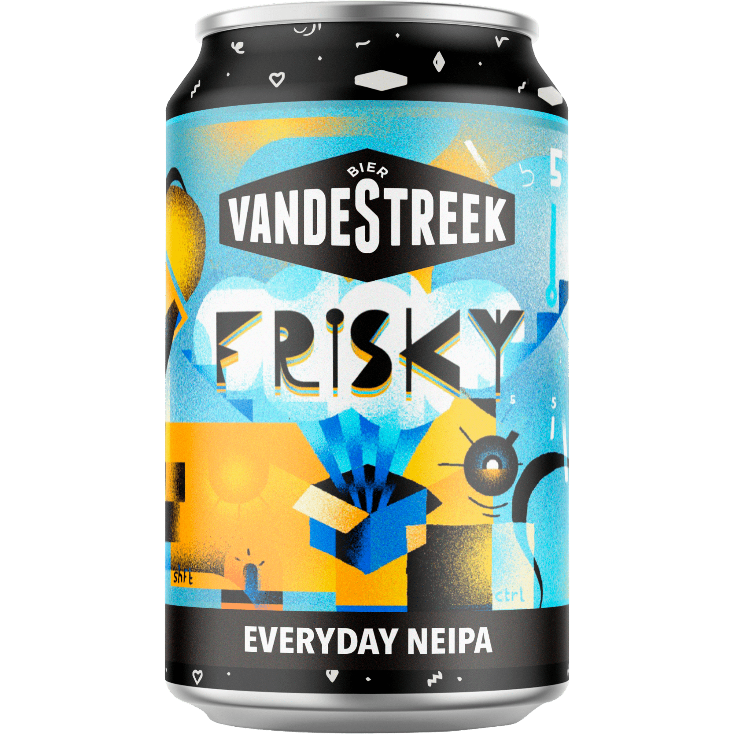 Vandestreek Frisky Blik 330 ml