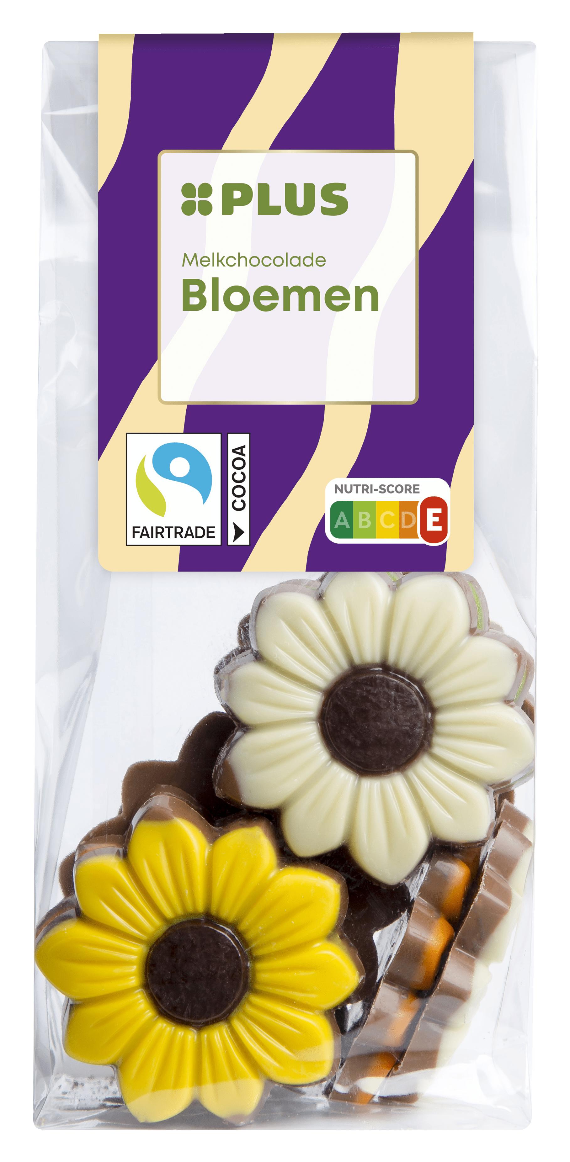 PLUS Chocoladefiguren bloemen melk Stazak 132 g