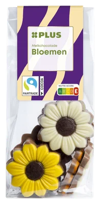 PLUS Chocoladefiguren bloemen melk Stazak 132 g