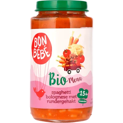 Bonbebe Bio M1514 spaghetti bolognese Pot 250 g