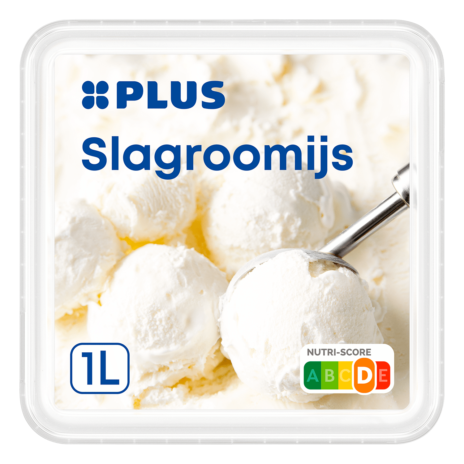 PLUS Slagroomijs Kuipje 1000 ml