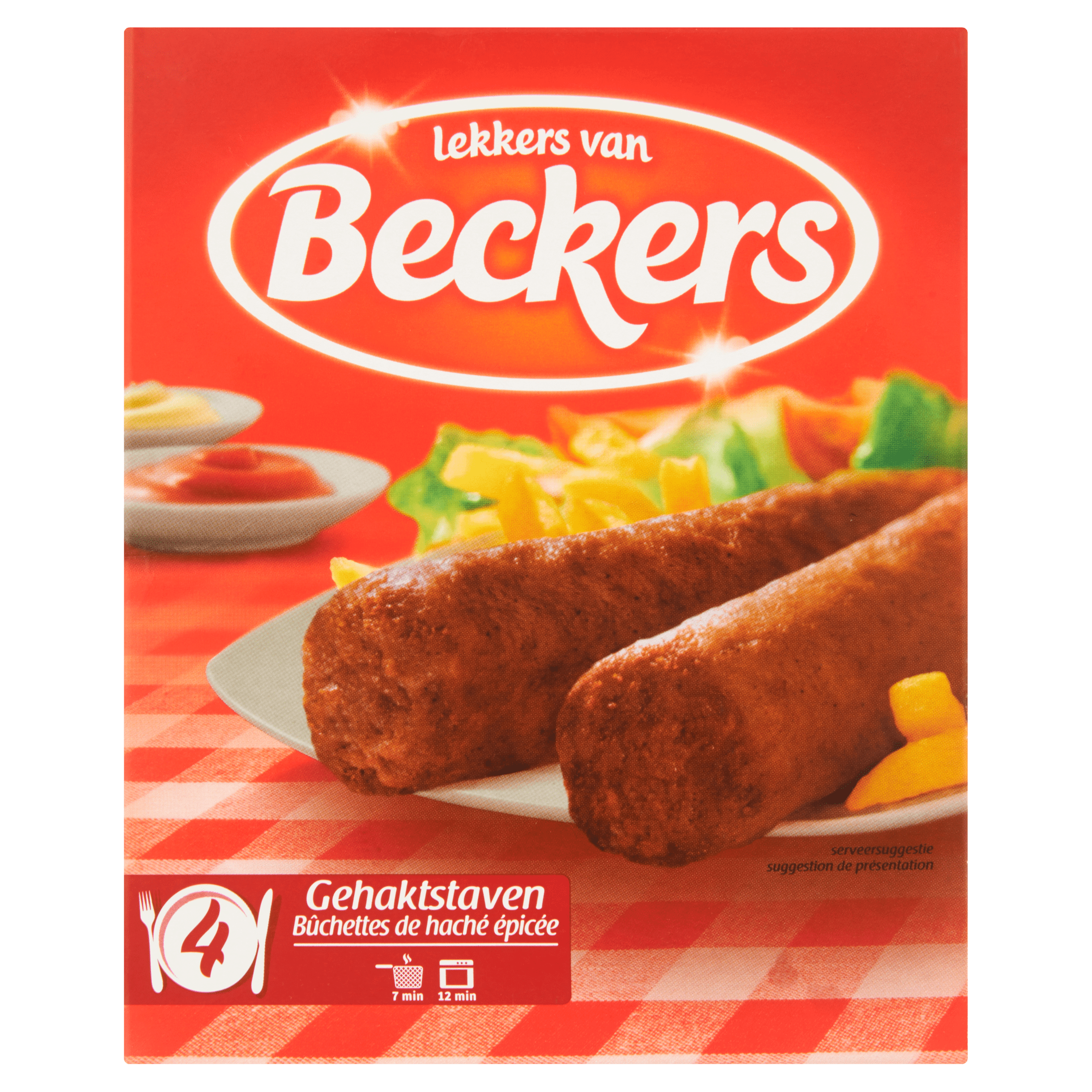 Beckers Gehaktstaaf Doos 360 g