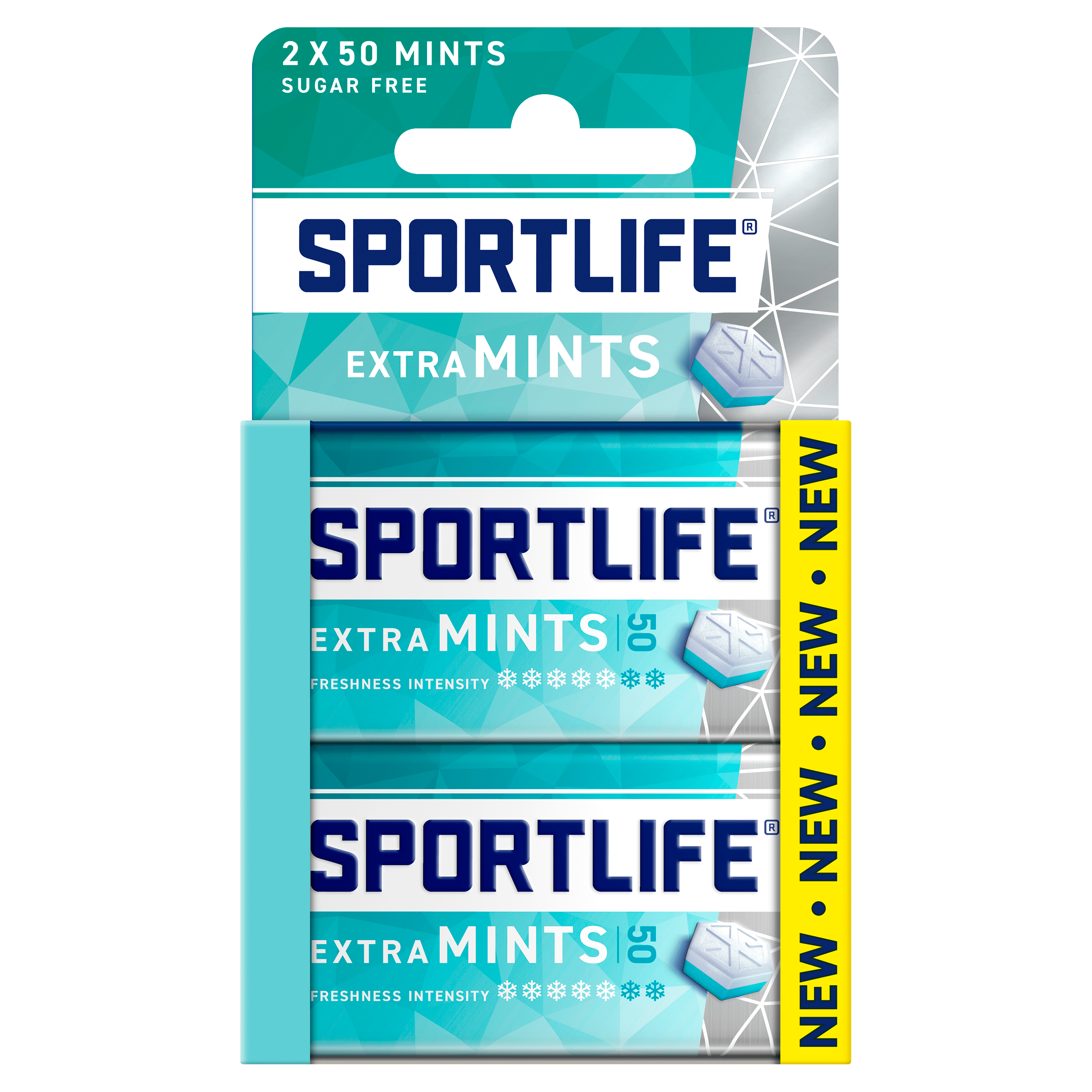 Sportlife Mints Extramint Suikervrij Blik 35 g