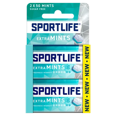 Sportlife Mints Extramint Suikervrij Blik 35 g
