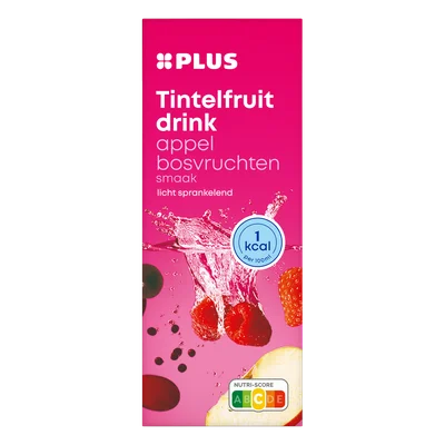 PLUS Tintelfruit appel bosvruchten Pak 1500 ml