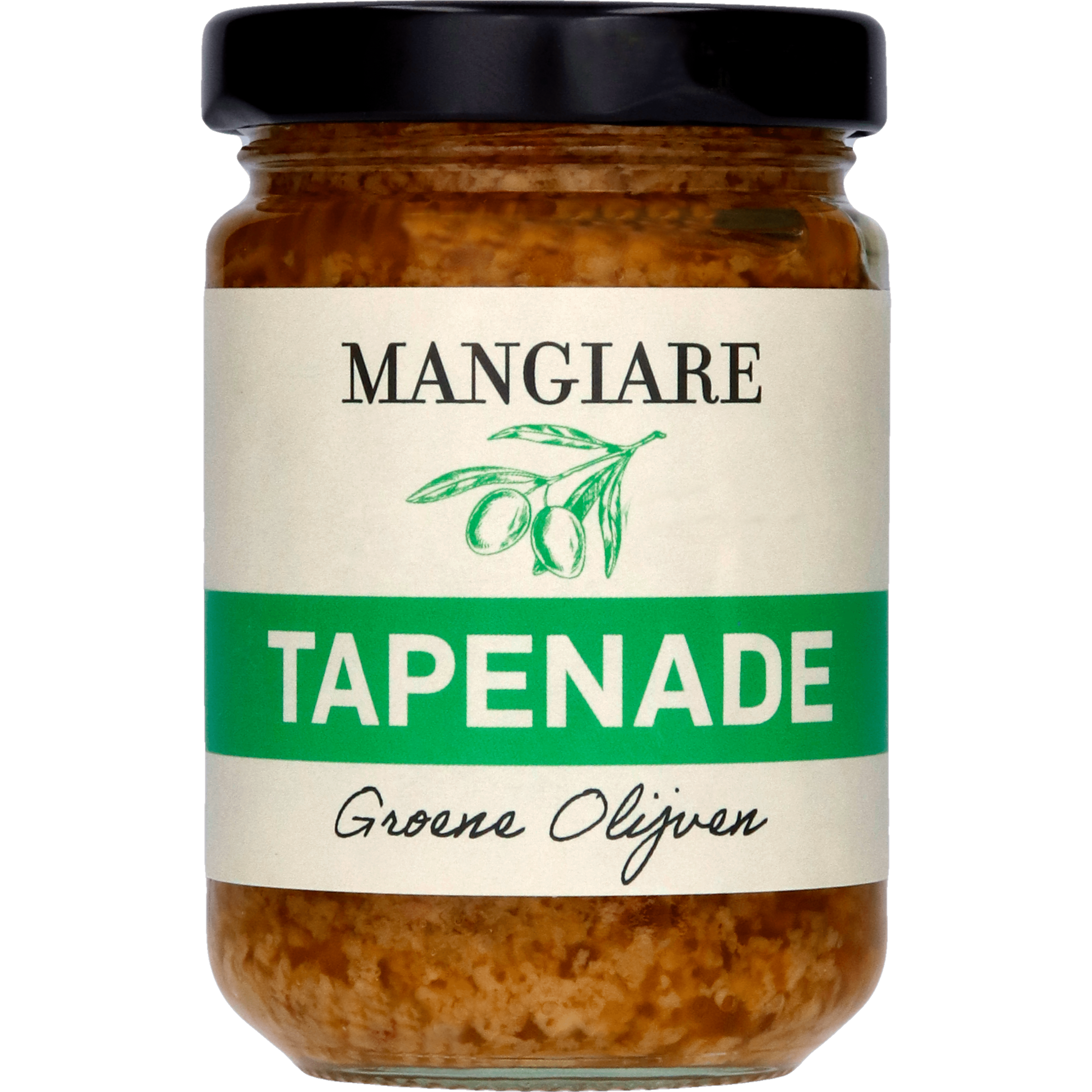 Mangiare groene olijven tapenade Pot 130 g