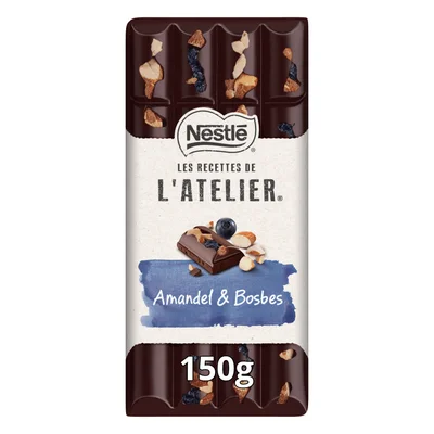 L'atelier Puur amandel bosbes Wikkel 150 g