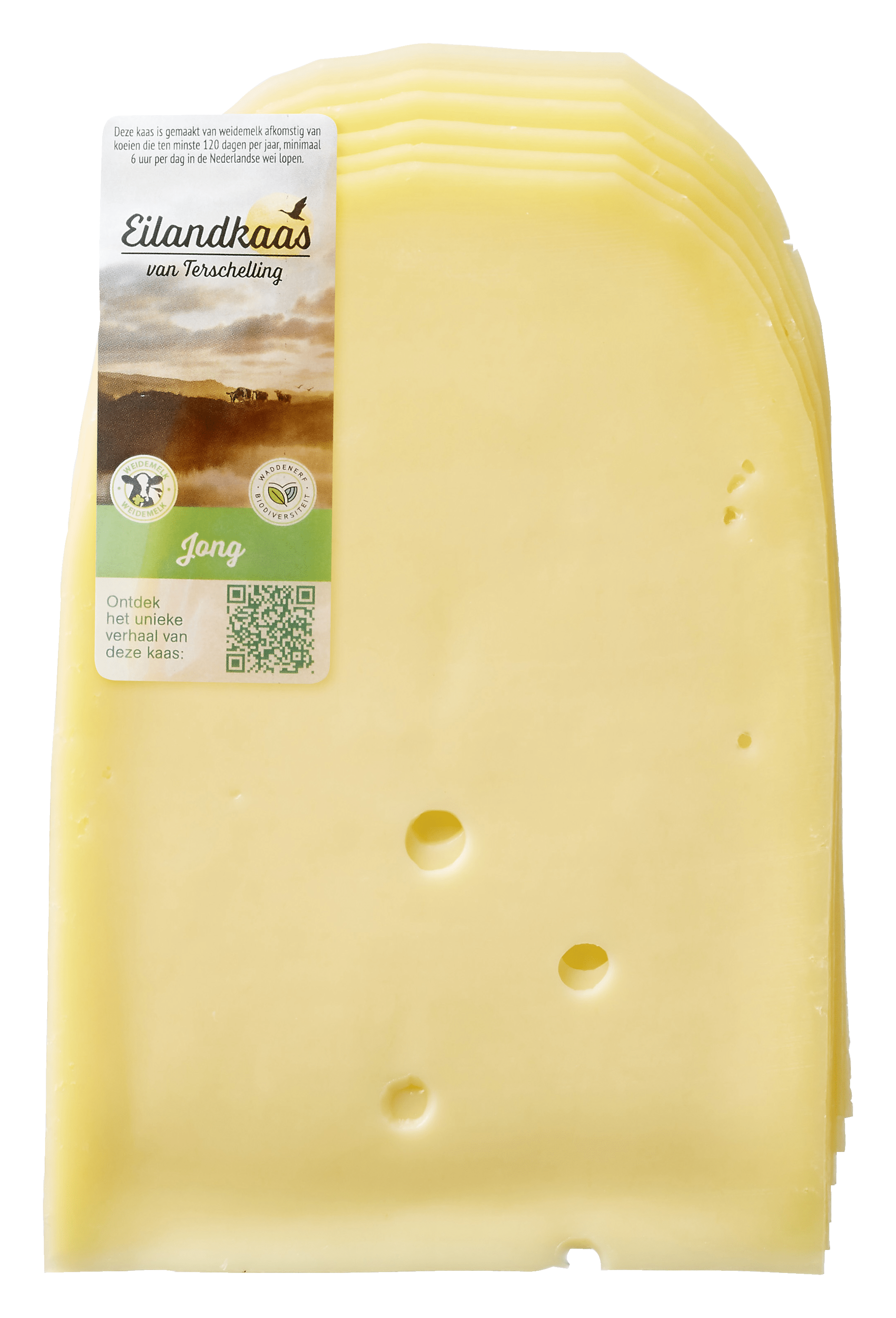 PLUS Eilandkaas jong 50 + plakken 180 gram