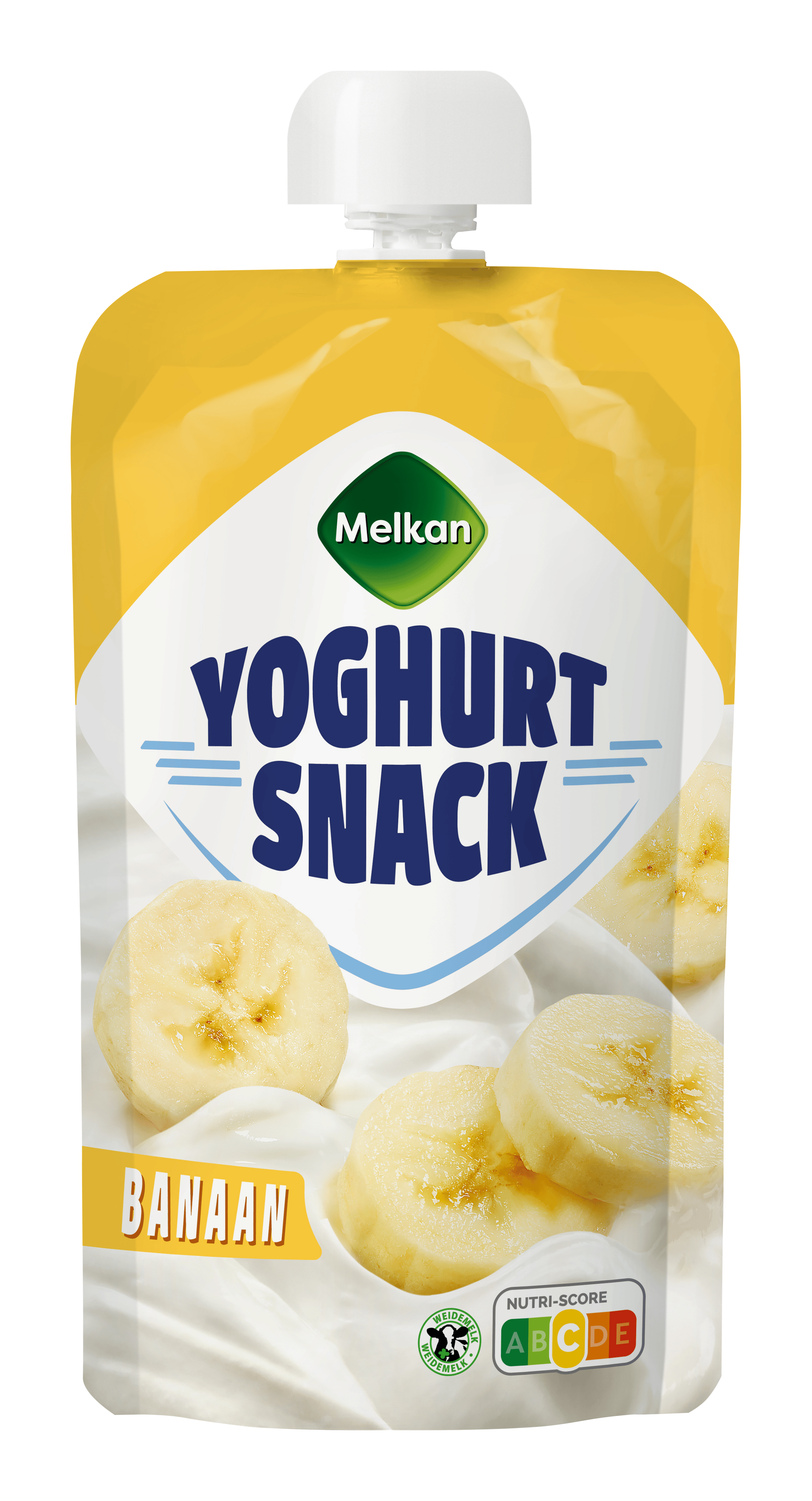 Melkan Yoghurt snack banaan Stazak 200 g