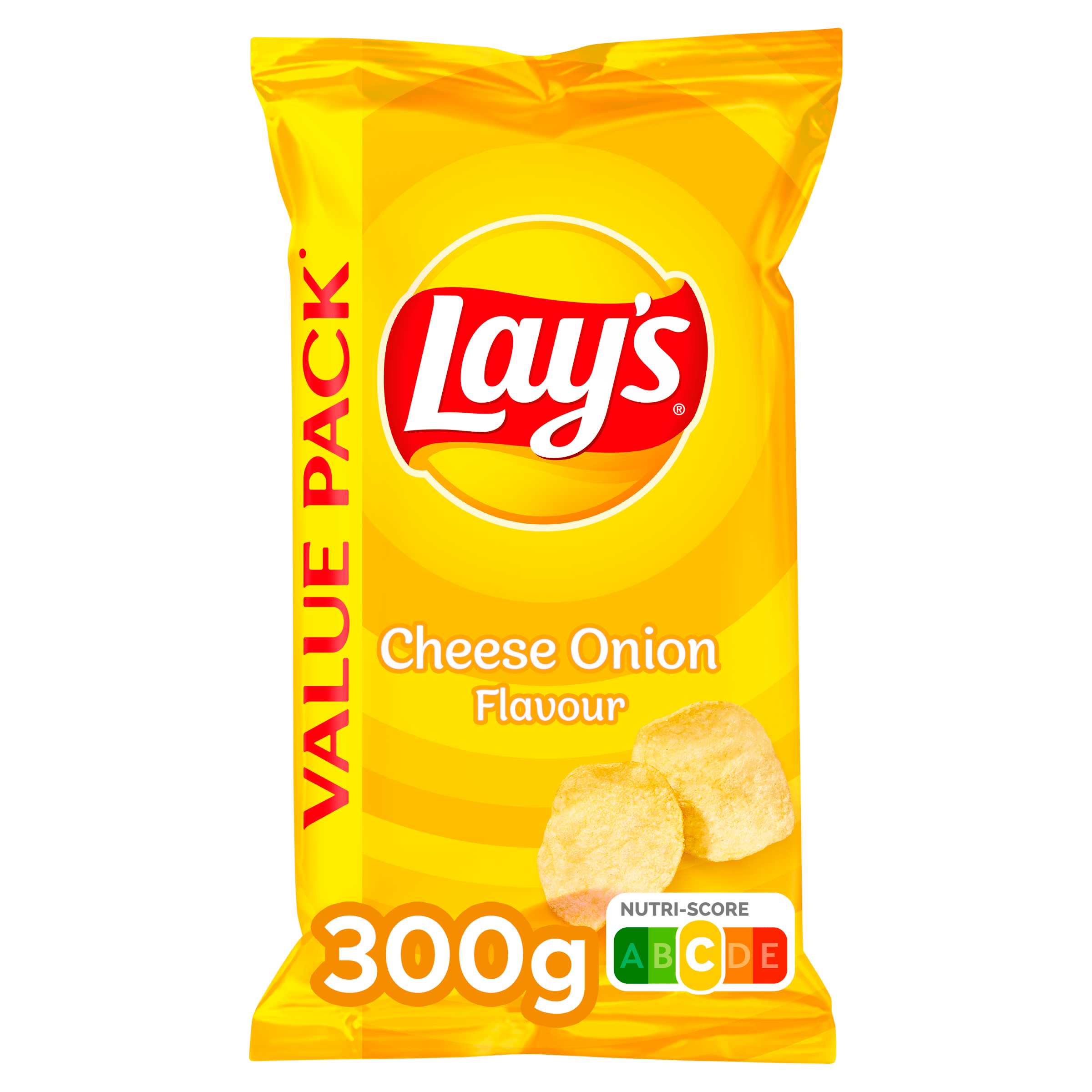 Lays Chips Cheese Onion Zak 300 g