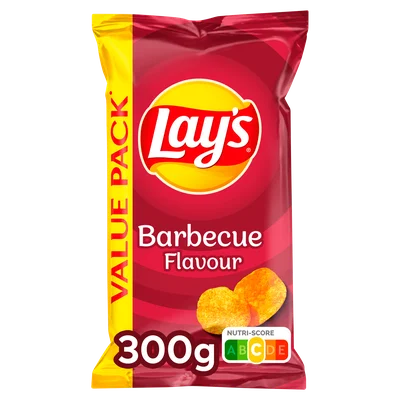 Lays Chips BBQ Zak 300 g