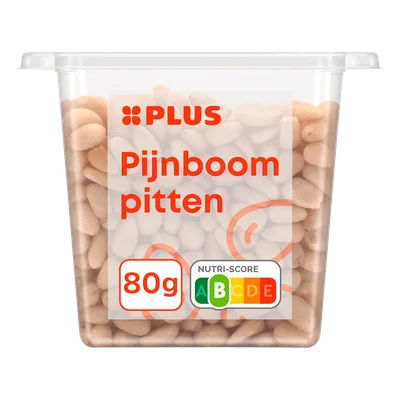 PLUS Pijnboompitten Pot 80 g