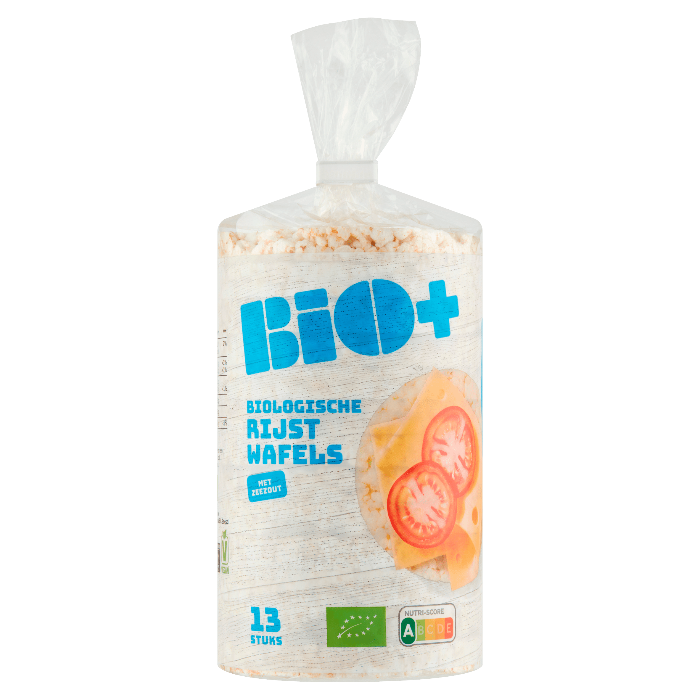 BIO+ Dunne maiswafels met zeezout Set 100 g