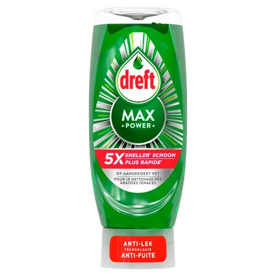 Dreft handafwas max power Fles 450 ml