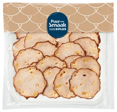 PLUS Puur van smaak Grillworst met kaas 140 gram