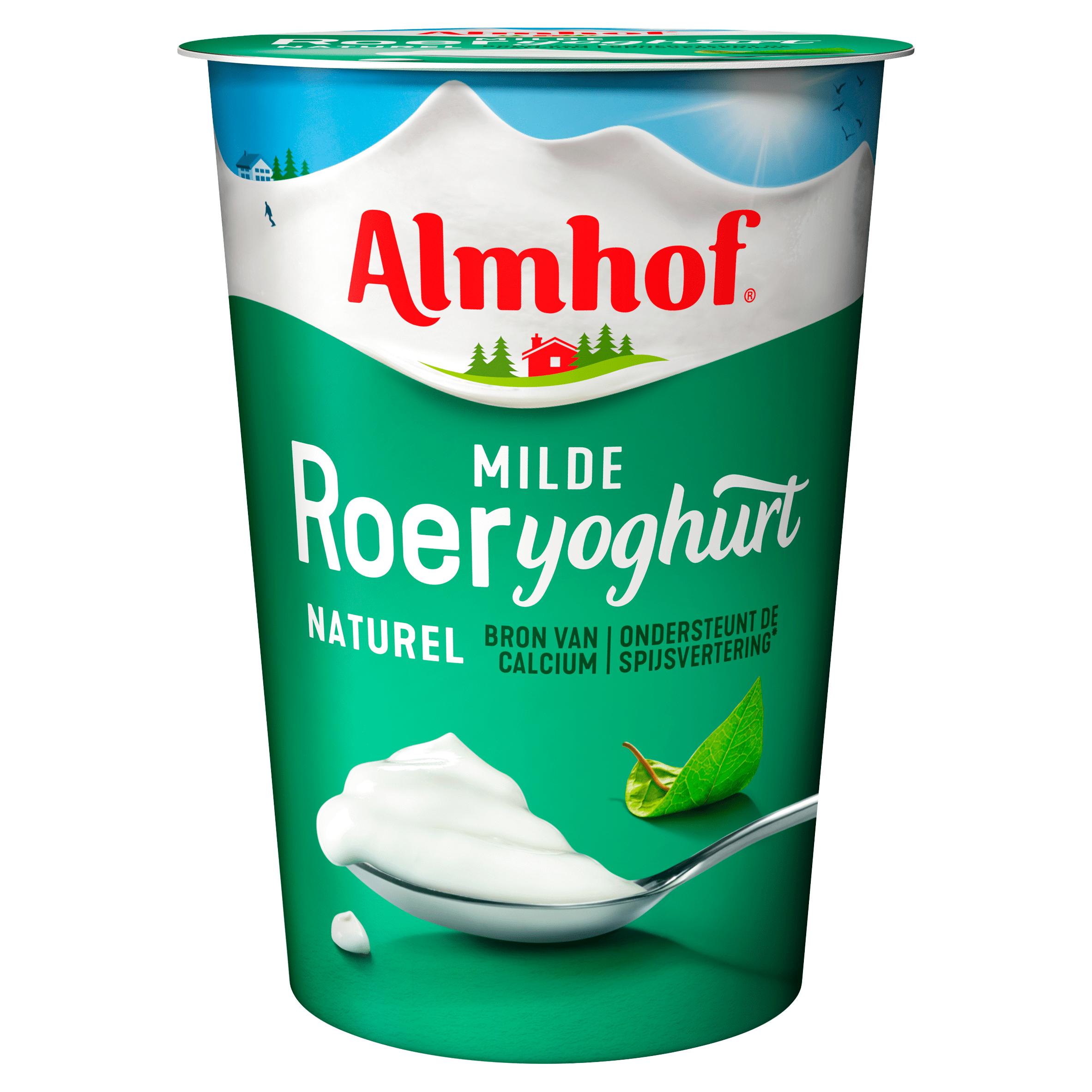 Almhof Roeryoghurt naturel Beker 500 g