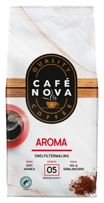 Café Nova Filterkoffie roodmerk Stazak 500 g