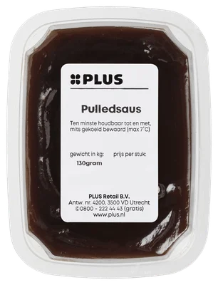 Uit de keuken van PLUS Ovenbroodje Pulled pork Stuk 1 st