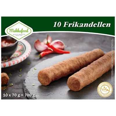 Mekkafood Frikandellen 10st Doos 700 g