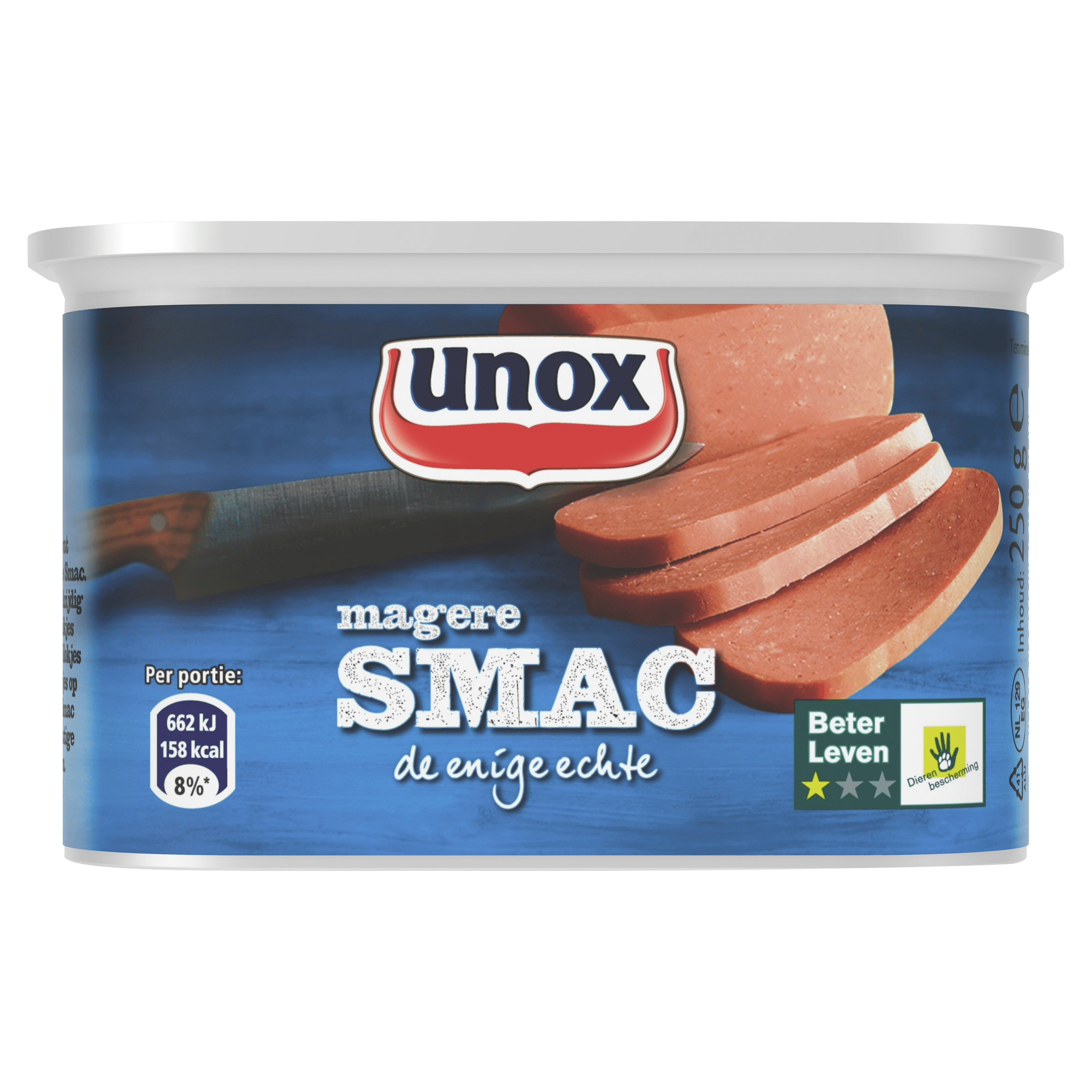 Unox Magere smac Blik 250 g