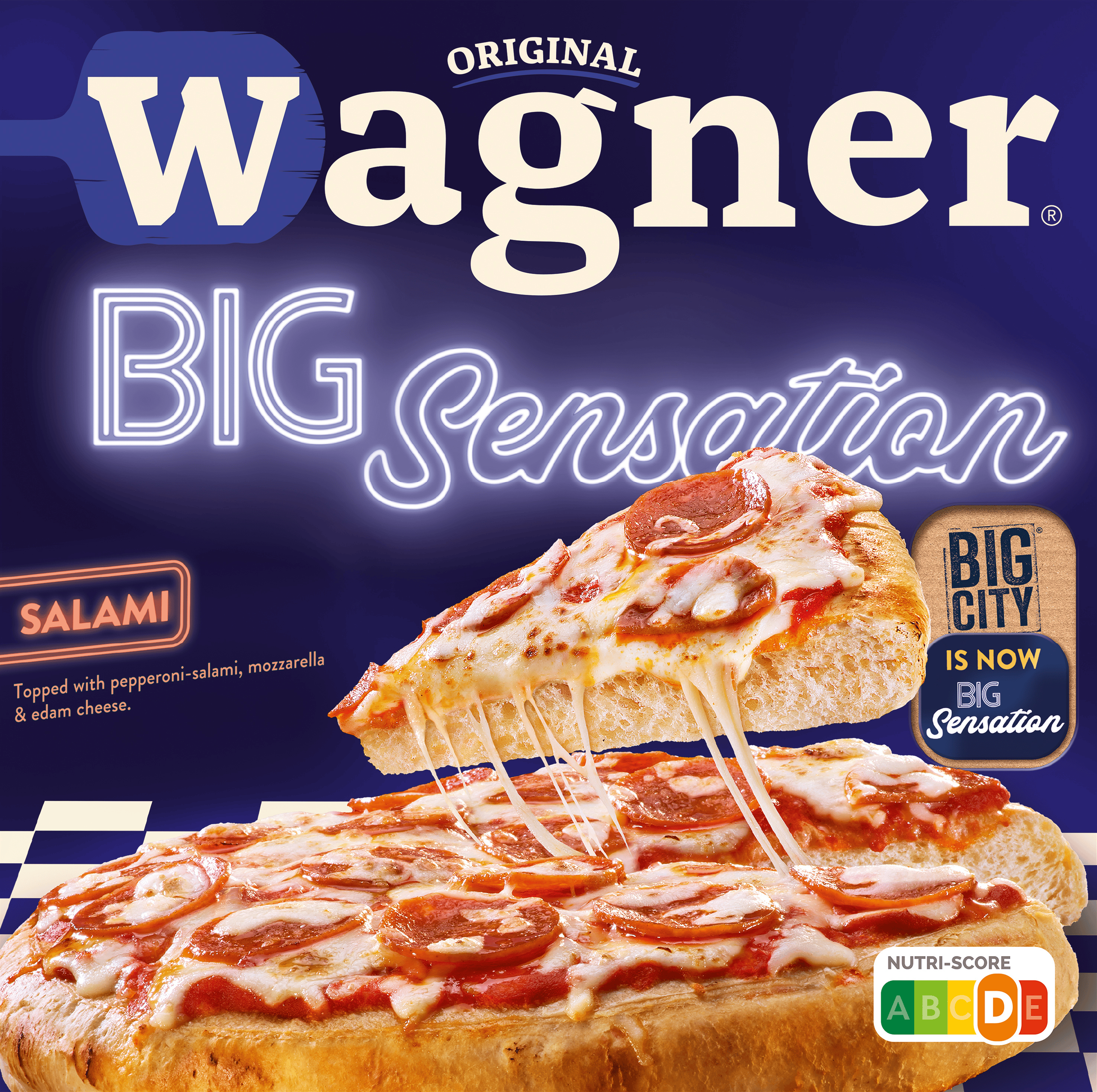 Wagner Big Sensation salami Doos 415 g