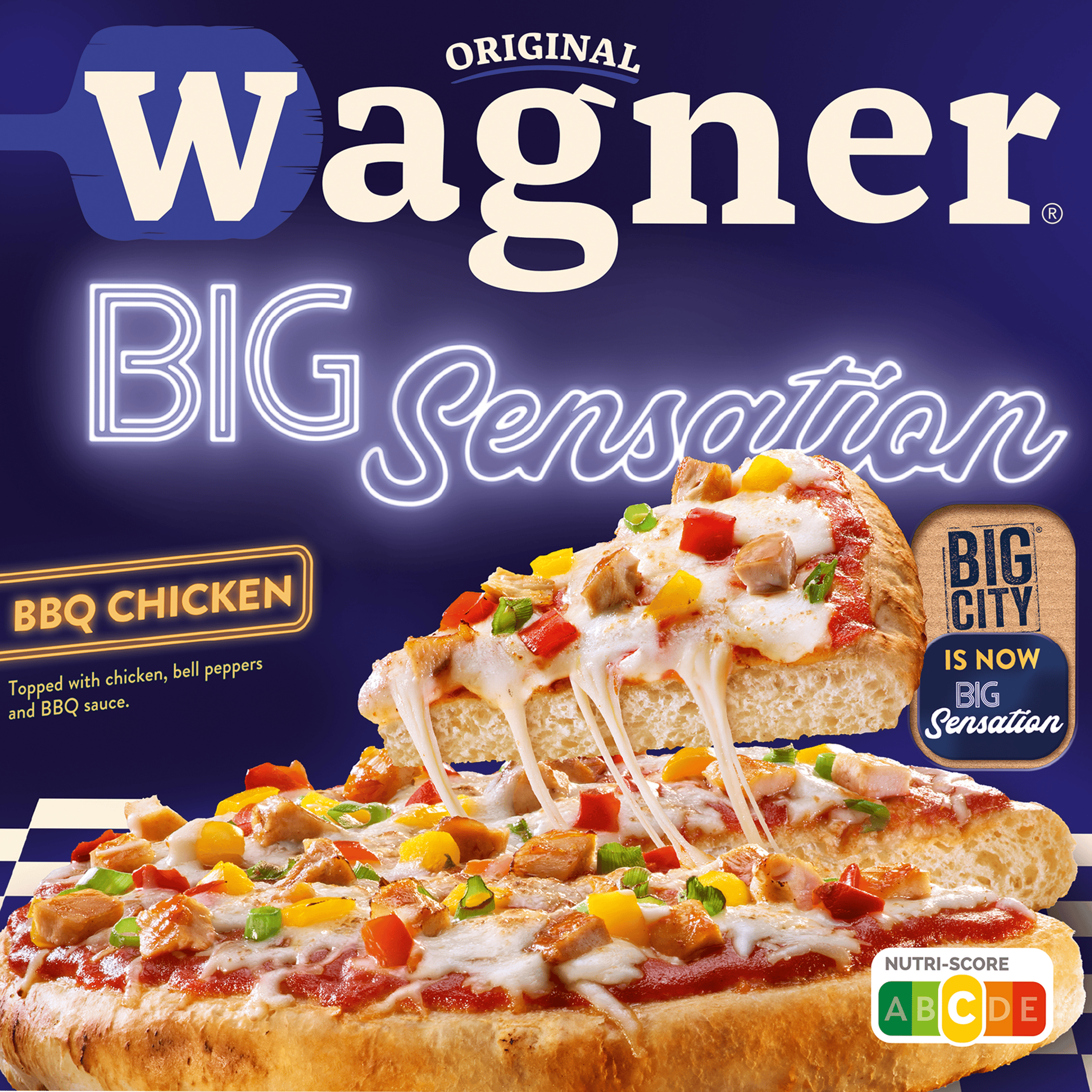 Wagner Big Sensation BBQ chicken Doos 440 g
