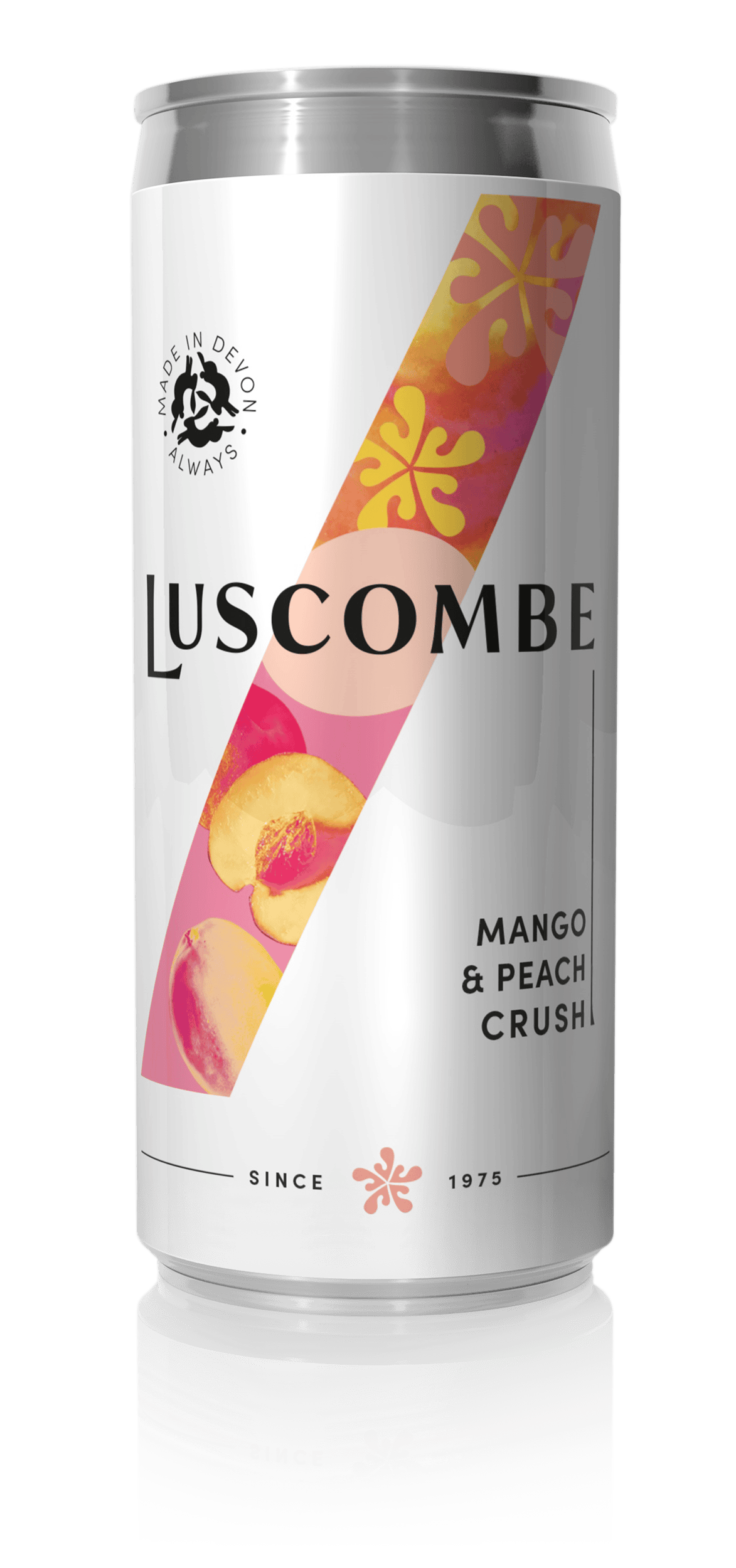 Luscombe Mango &amp; peach crush Blik 320 ml