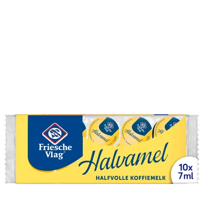 Friesche Vlag Halvamel Koffiemelk Pak 930 ml