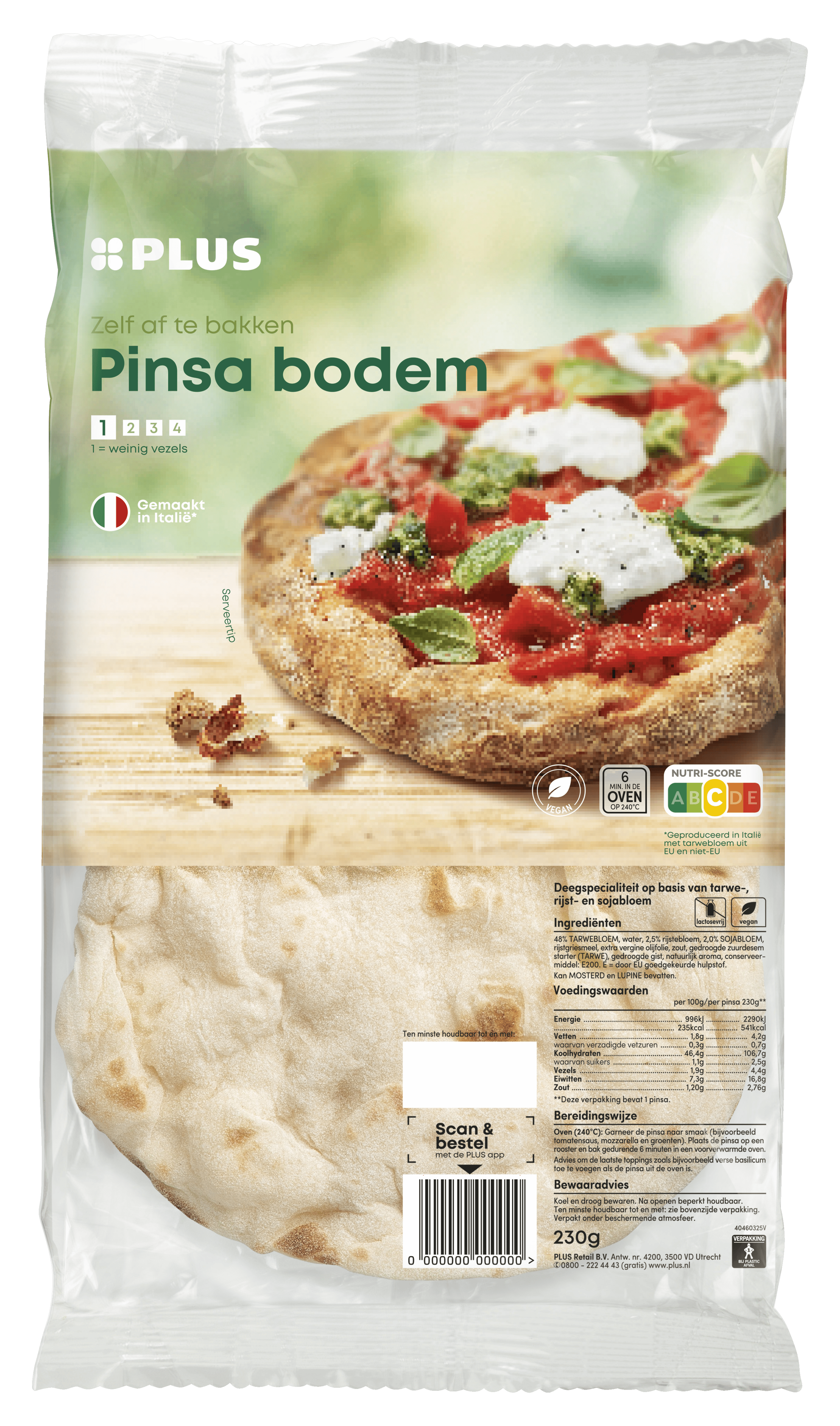 PLUS Pinsa Blister 230 g