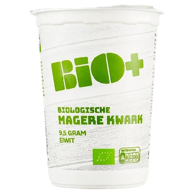 BIO+ Magere kwark Beker 500 g