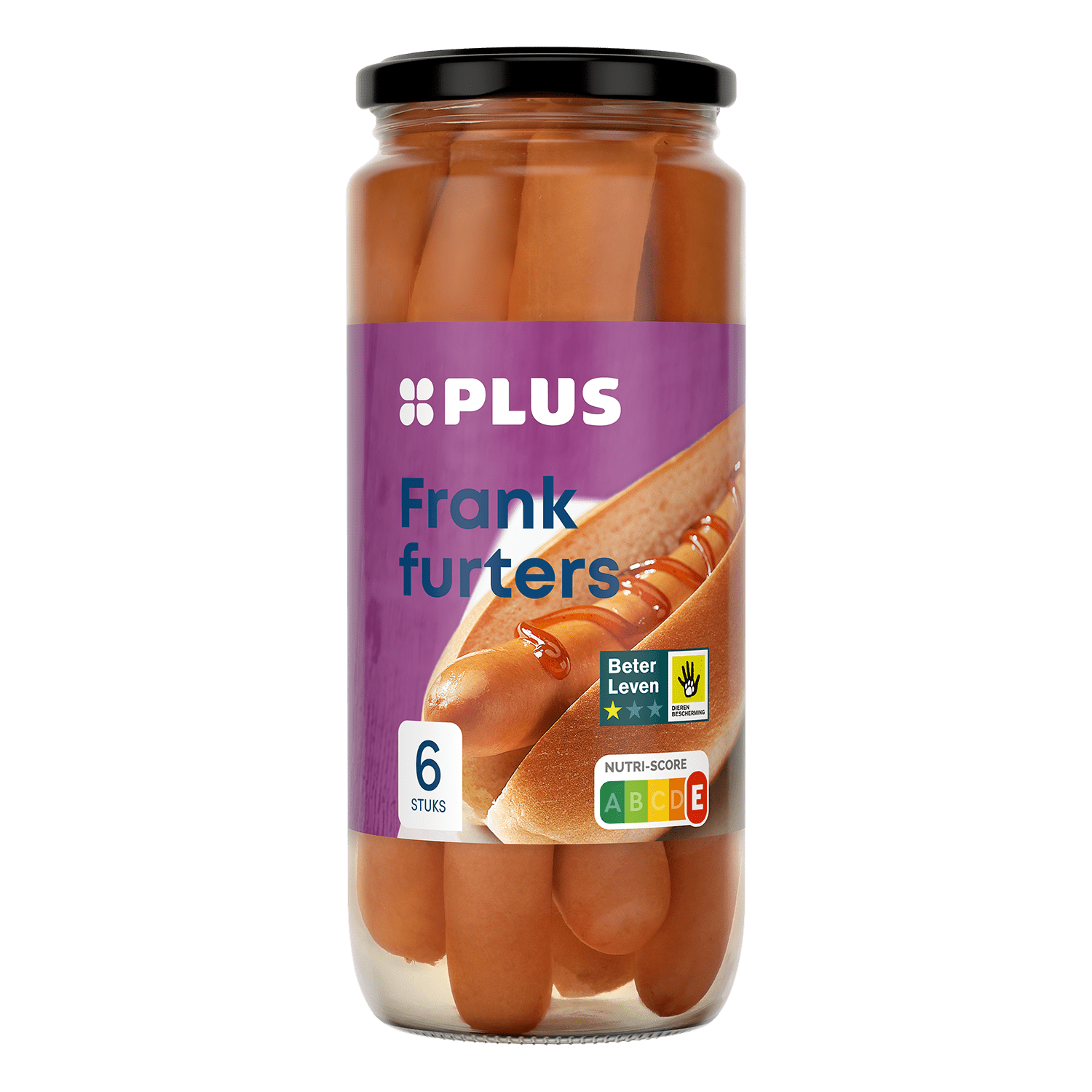 PLUS Frankfurters Pot 250 g