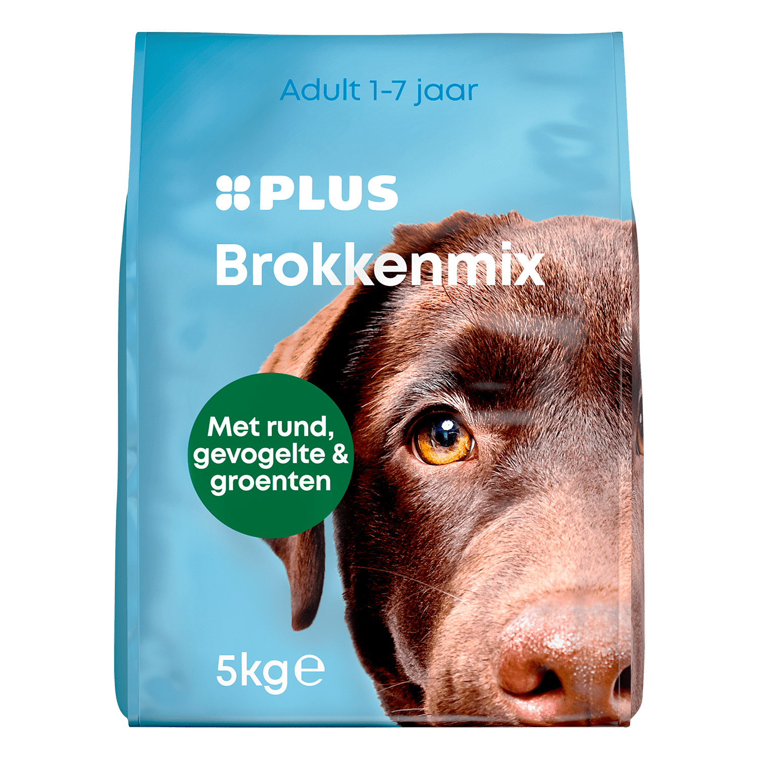 PLUS Adult hondenbrokken gevogelte-rund Stazak 5 kg