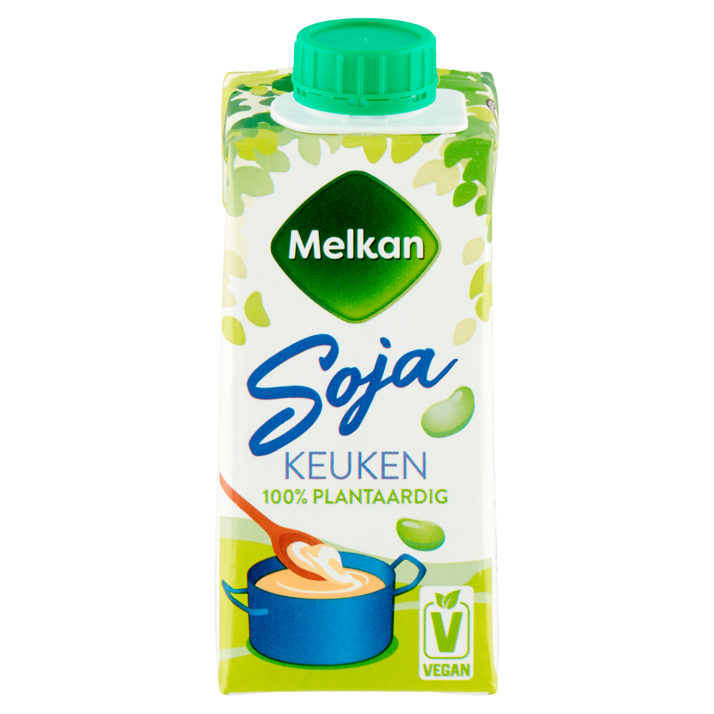 Melkan Soja kookroom Pak 200 ml