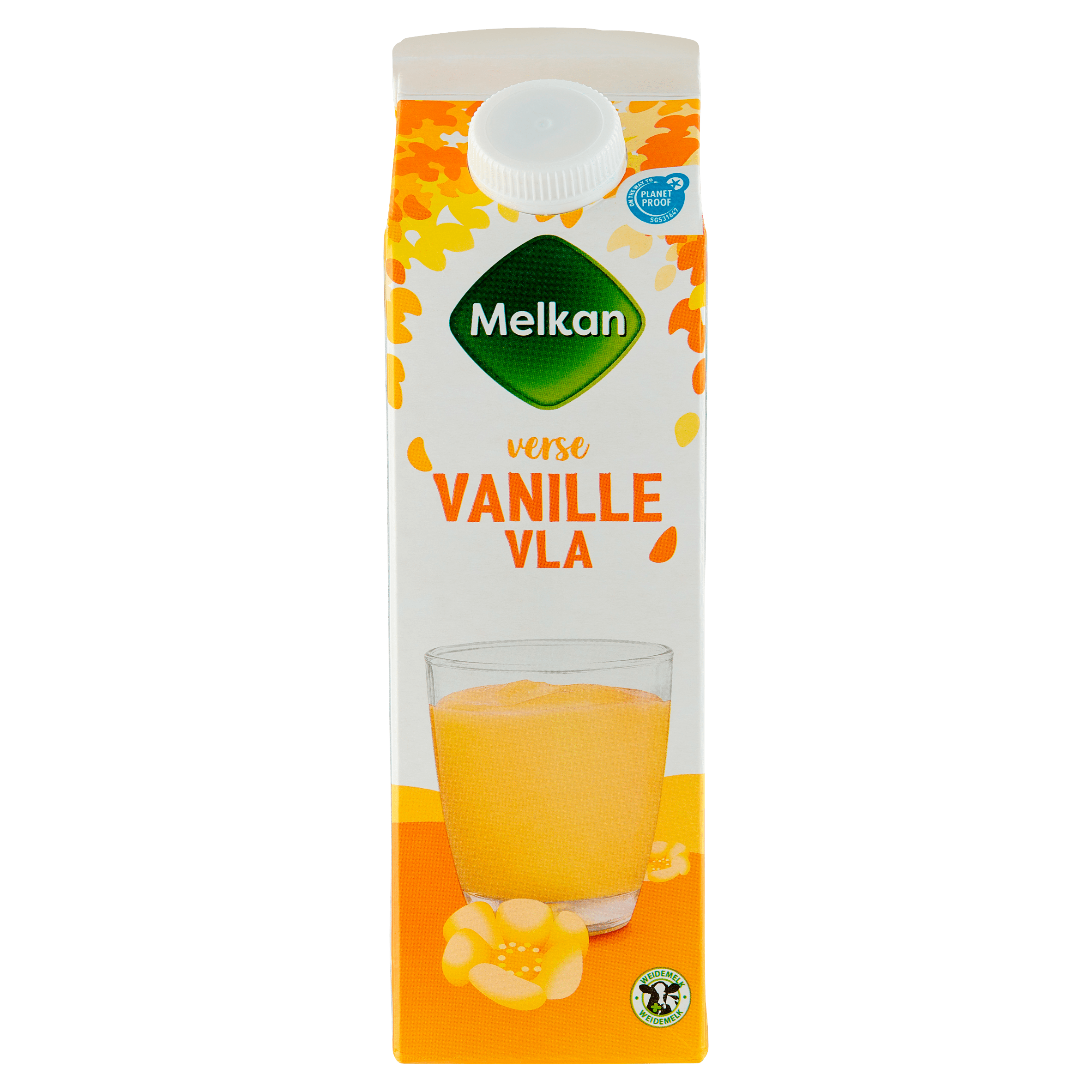 Melkan Vanille vla Pak 1000 ml