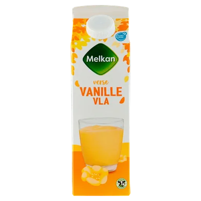 Melkan Vanille vla Pak 1000 ml