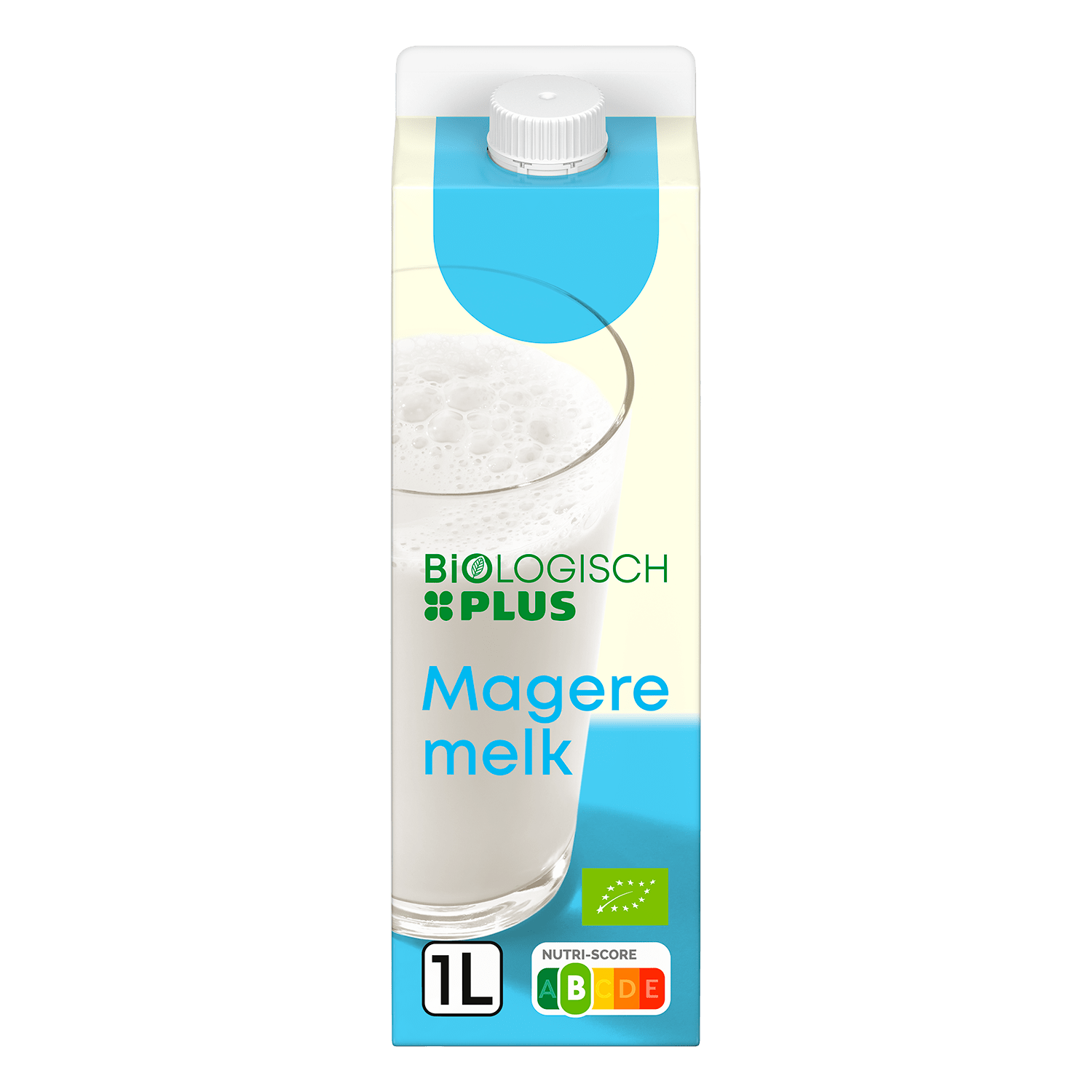 Biologisch PLUS Magere melk Pak 1000 ml