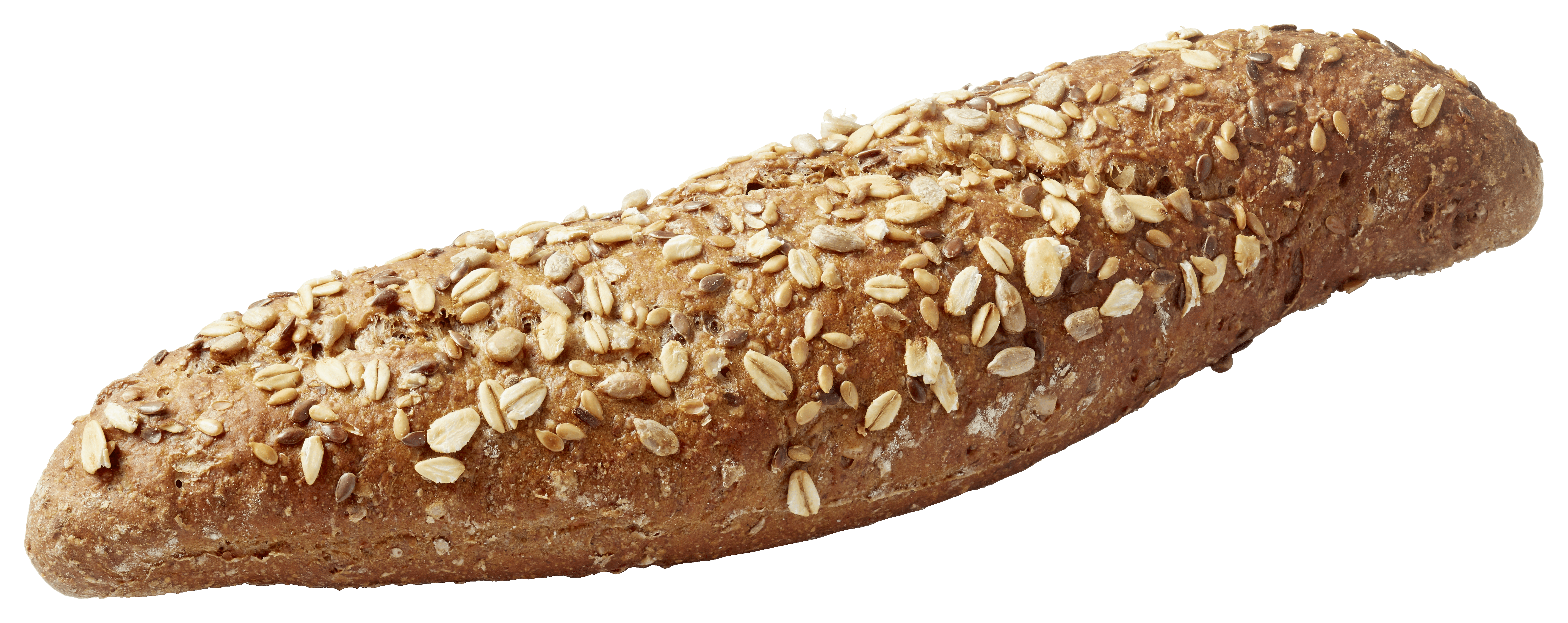 PLUS Mini baguette rustiek bruin meergranen Stuk 125 g