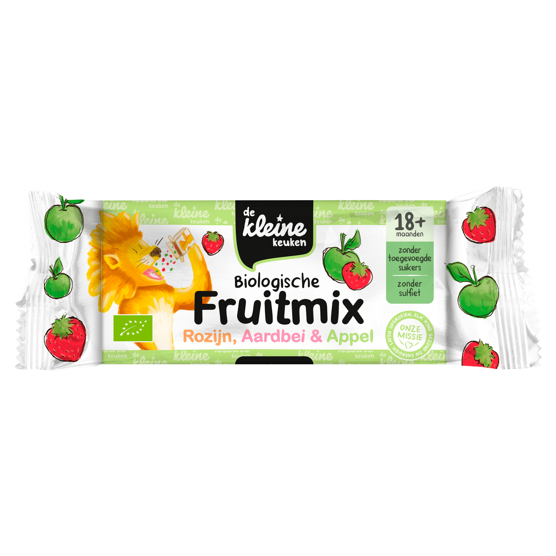 De Kleine Keuken Fruitmix 24+ Zak 84 g