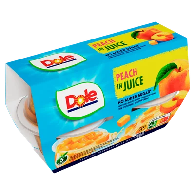 Dole Fruitcups ananas 4 stuks Set 4 st