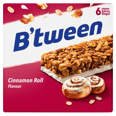 B'tween Mueslireep Cinnamon Roll Doos 138 g