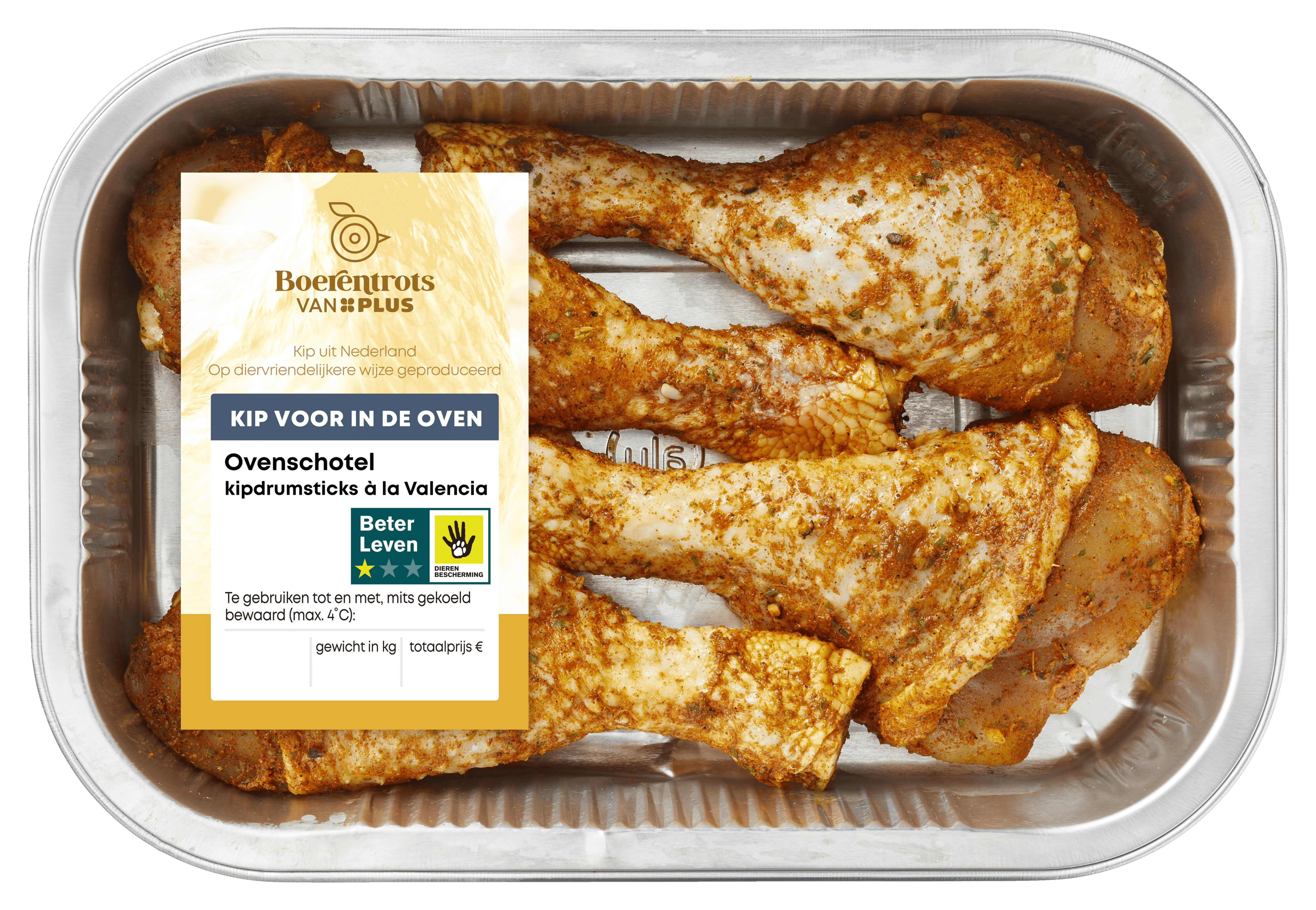 PLUS Boerentrots Ovenschotel Kipdrumsticks Tray 480 g