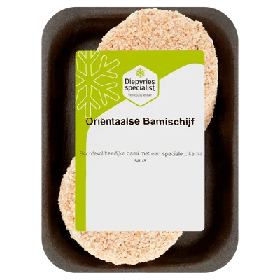 Diepvriesspecialist Bamischijf Oriental Tray 540 g