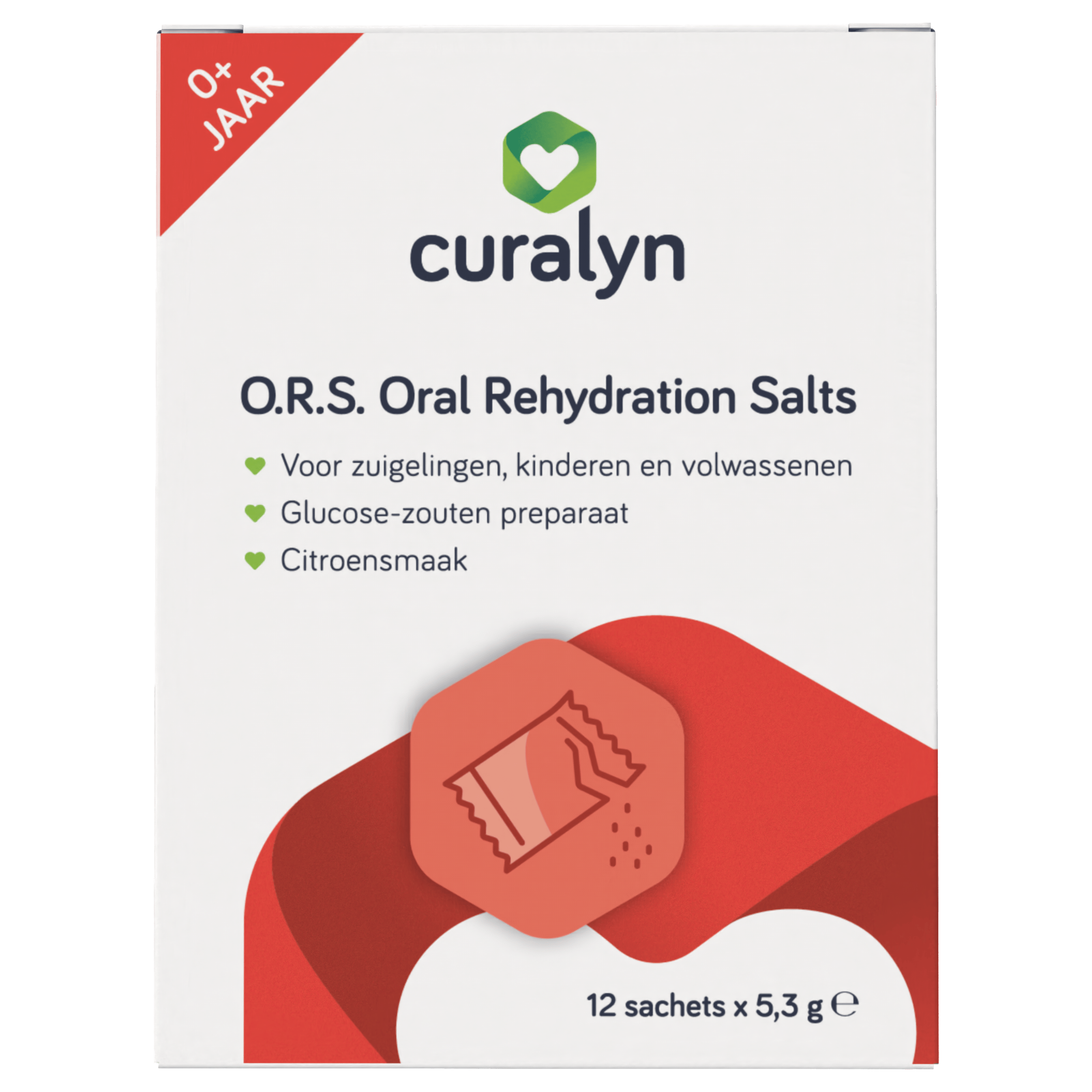 Curalyn O.R.S. poeder citroen Doos 125 g