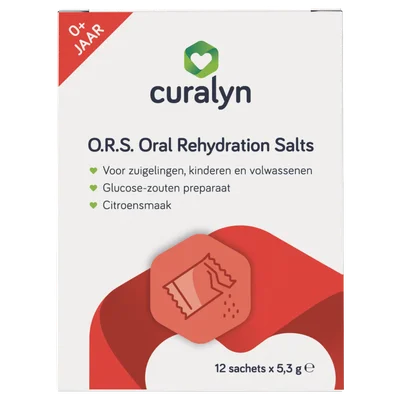 Curalyn O.R.S. poeder citroen Doos 125 g