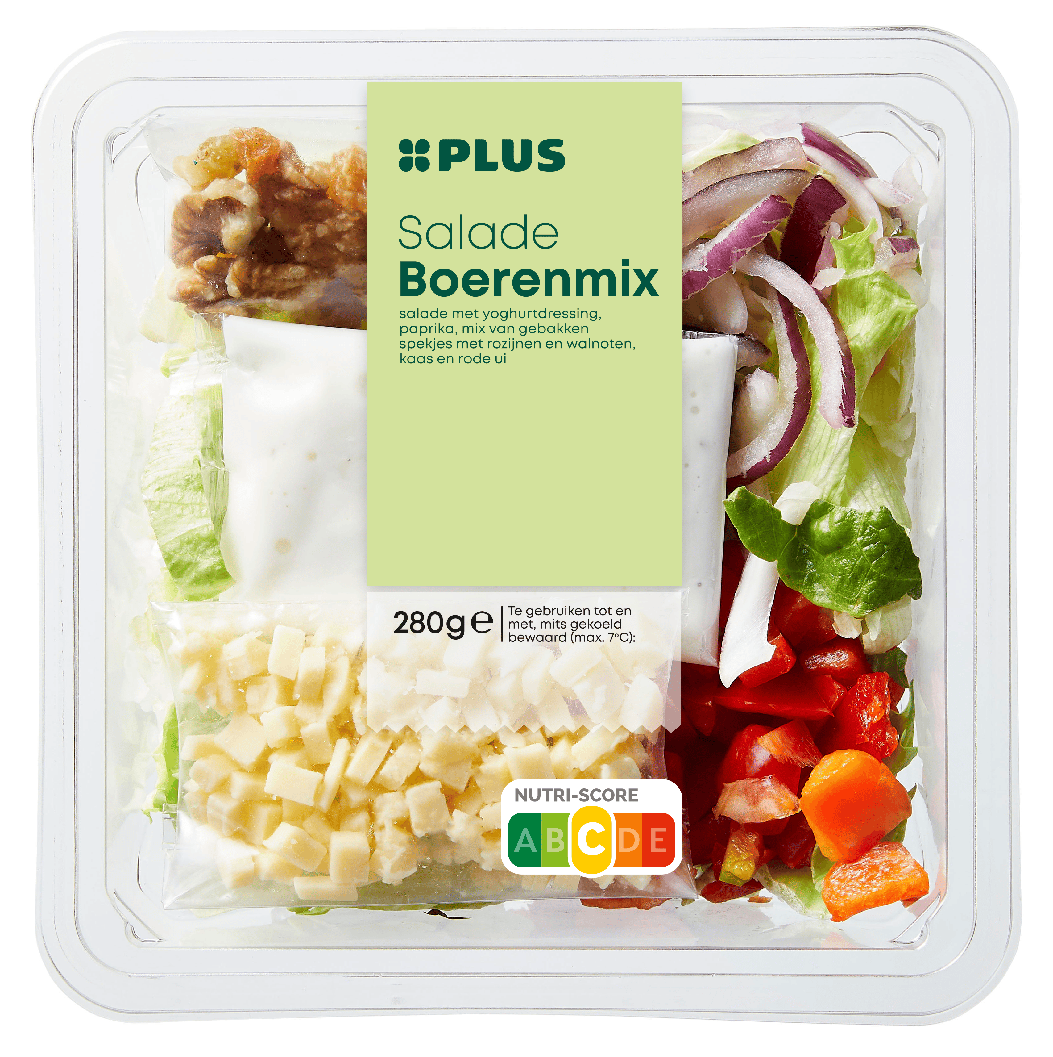 PLUS Salade Boerenmix Bakje 280 g