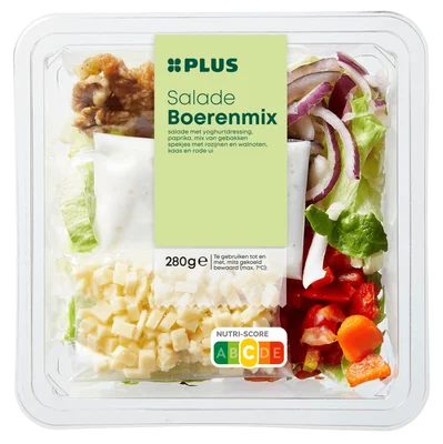 PLUS Salade Boerenmix Bakje 280 g